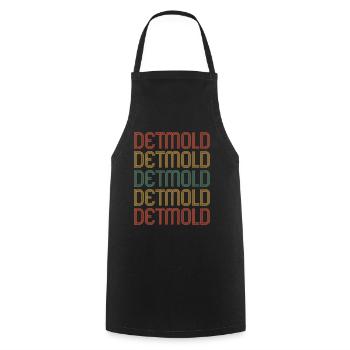 Detmolderin Detmolder Detmold - Kochschürze - Schwarz - Vorne - AI Model Male 185 dark (185cm)