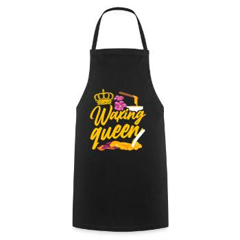 Esthetician Skincare Beautician - Cooking Apron - black - Front - AI Model Male 185 dark (185cm)