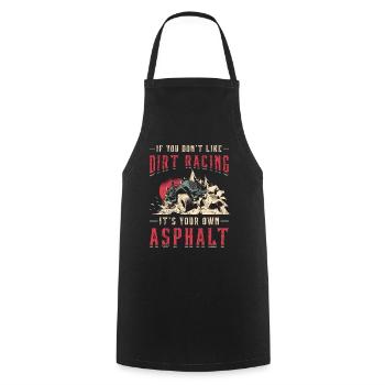 Off-Road Racing If You Don't Like Dirt Race Car - Cooking Apron - black - Front - AI Model Male 185 dark (185cm)