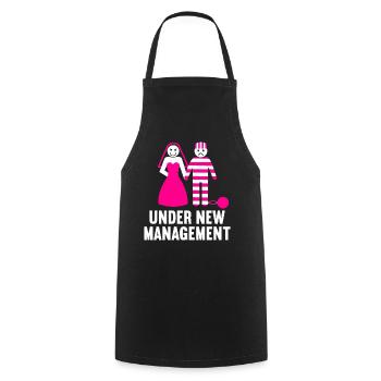 Bachelor party rumbling bachelor party - Cooking Apron - black - Front - AI Model Male 185 dark (185cm)