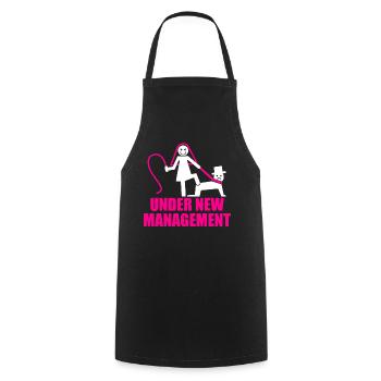 Bachelor party rumbling bachelor party - Cooking Apron - black - Front - AI Model Male 185 dark (185cm)