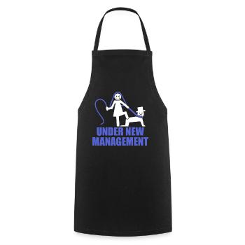 Bachelor party rumbling bachelor party - Cooking Apron - black - Front - AI Model Male 185 dark (185cm)