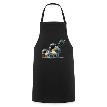 Boules de boules de boules pour pétanque - Tablier de cuisine - noir - Devant - AI Model Male 185 dark (185cm)