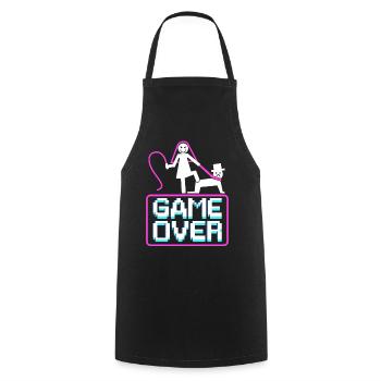 Bachelor party rumbling bachelor party - Cooking Apron - black - Front - AI Model Male 185 dark (185cm)