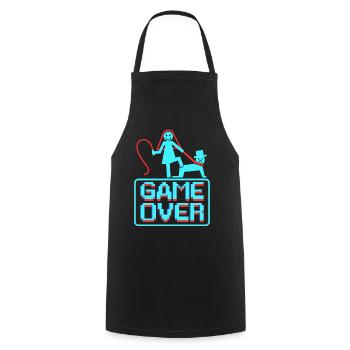 Bachelor party rumbling bachelor party - Cooking Apron - black - Front - AI Model Male 185 dark (185cm)