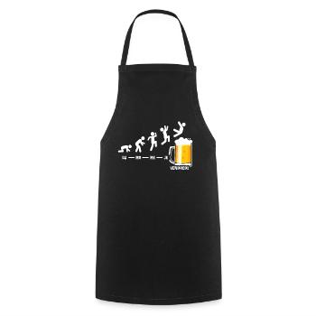 Bière Semaine Vendredi Week-end Fin De La Biere - Tablier de cuisine - noir - Devant - AI Model Male 185 dark (185cm)