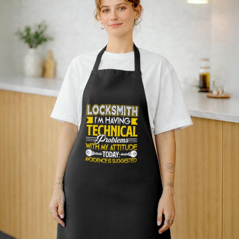 Locksmith Locksmith I'm Having Technical Problem Cooking Apron