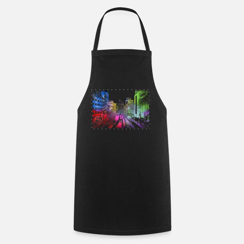 TOKYO - Tablier de cuisine - noir