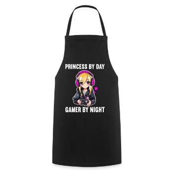Console de jeu PC Gamer Girl Gamer Girl - Tablier de cuisine - noir - Devant - AI Model Male 185 dark (185cm)