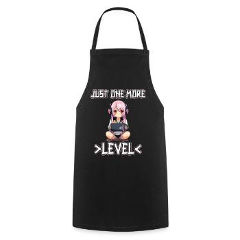 Console de jeu PC Gamer Girl Gamer Girl - Tablier de cuisine - noir - Devant - AI Model Male 185 dark (185cm)