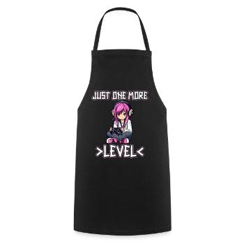 Console de jeu PC Gamer Girl Gamer Girl - Tablier de cuisine - noir - Devant - AI Model Male 185 dark (185cm)