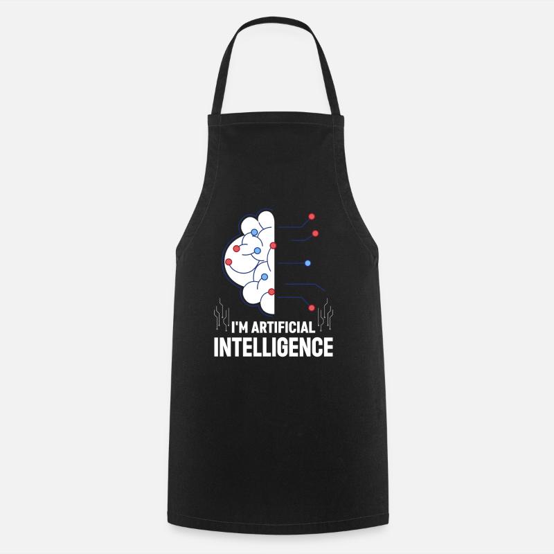 Ai Artificial Intelligence - I'm Artificial Intell - Kochschürze - Schwarz