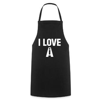 J’aime l’IA - Ai Robotique Ai Machines Artificial Int - Tablier de cuisine - noir - Devant - AI Model Male 185 dark (185cm)