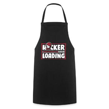 Chargement par pirate Phishing Sniffer Social - Tablier de cuisine - noir - Devant - AI Model Male 185 dark (185cm)
