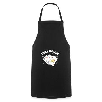 Nous allons avoir une annonce de bébé - Tablier de cuisine - noir - Devant - AI Model Male 185 dark (185cm)