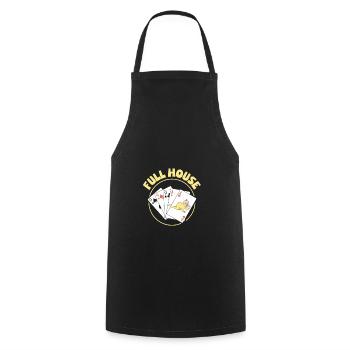 Nous allons avoir une annonce de bébé - Tablier de cuisine - noir - Devant - AI Model Male 185 dark (185cm)