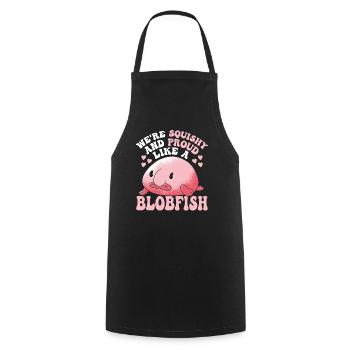 Stolz Wie Ein Blobfish-besitzer Blobfishes Lover - Kochschürze - Schwarz - Vorne - AI Model Male 185 dark (185cm)
