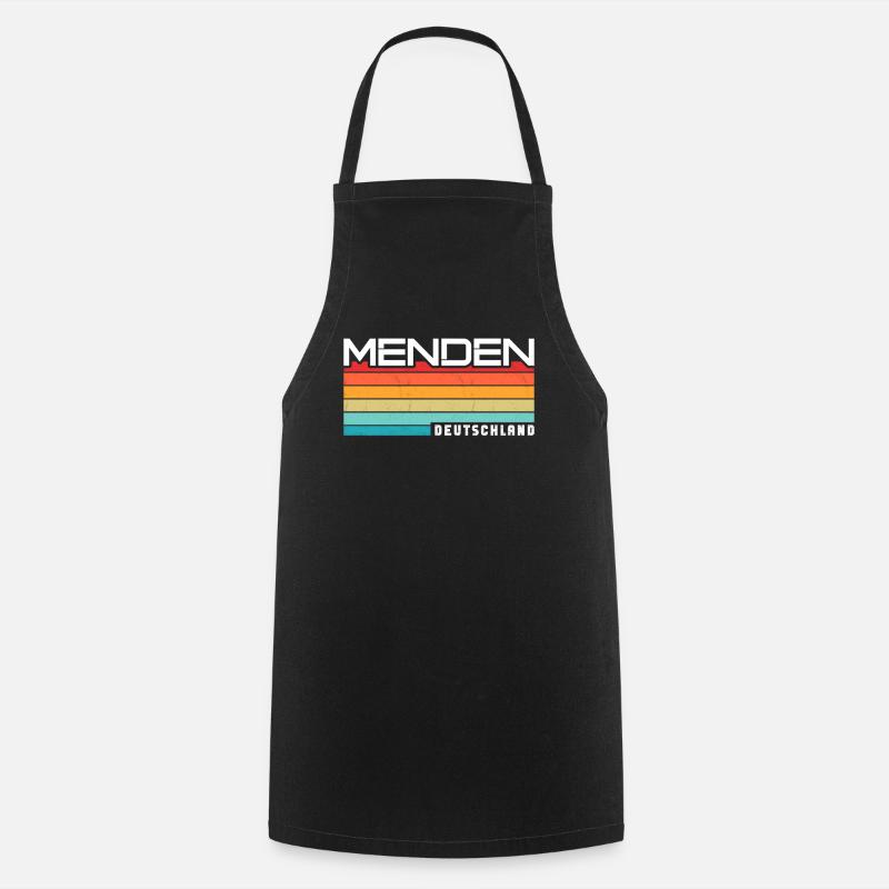 Mendenerin Mendener Menden - Kochschürze - Schwarz