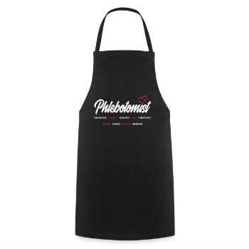 Puncture force - Cooking Apron - black - Front - AI Model Male 185 dark (185cm)