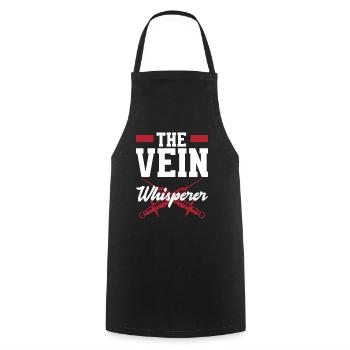 Puncture force - Cooking Apron - black - Front - AI Model Male 185 dark (185cm)