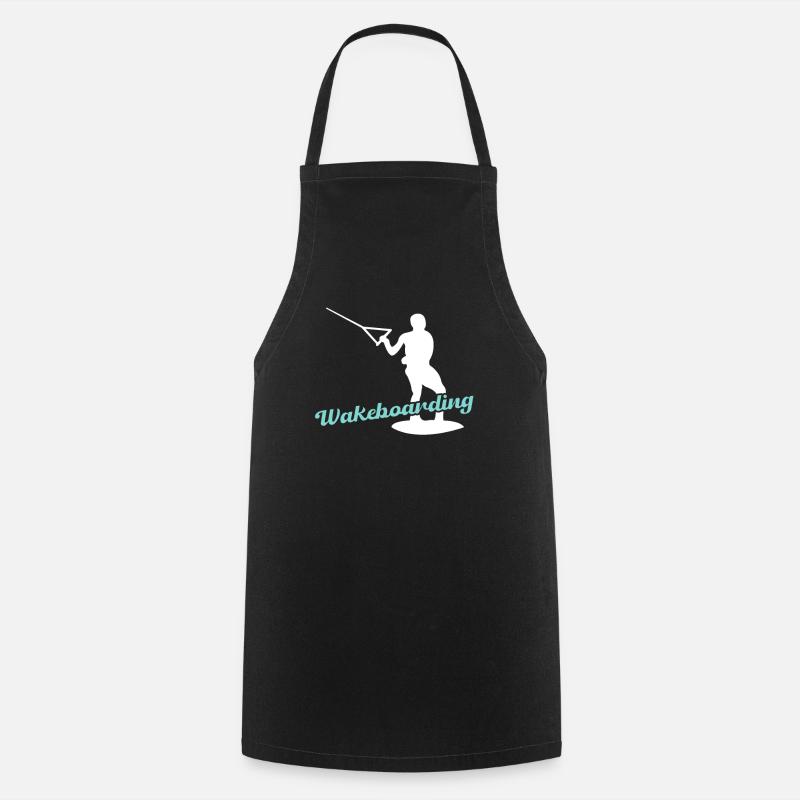 Wakeboarding - Kochschürze - Schwarz