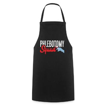 Puncture force - Cooking Apron - black - Front - AI Model Male 185 dark (185cm)