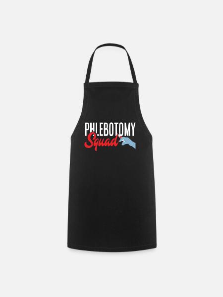 Punktionskraft - Kochschürze - Schwarz
