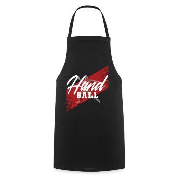 Handball Handball Players - Cooking Apron - black - Front - AI Model Male 185 dark (185cm)