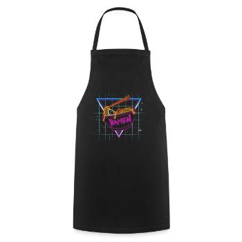 Miso Shoyu Bowl Liebhaber Tonkotsu Ramen - Kochschürze - Schwarz - Vorne - AI Model Male 185 dark (185cm)
