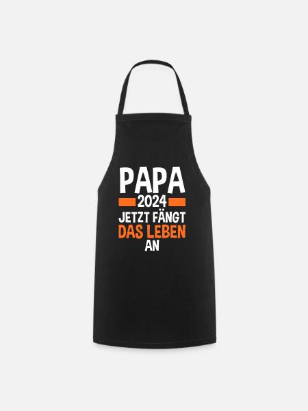 Werdender Papa 2028 - Kochschürze - Schwarz