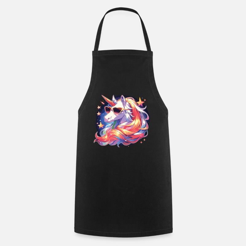 Lunettes de soleil Licorne - Tablier de cuisine - noir