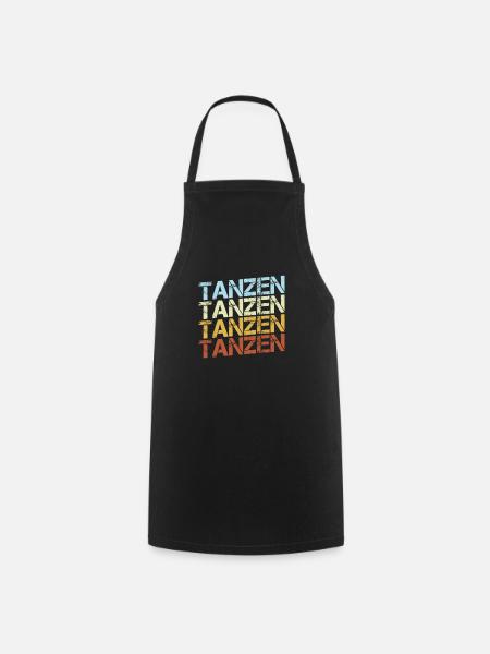Tanzen Retro - Kochschürze - Schwarz
