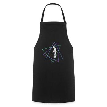 Gulf - Cooking Apron - black - Front - AI Model Male 185 dark (185cm)