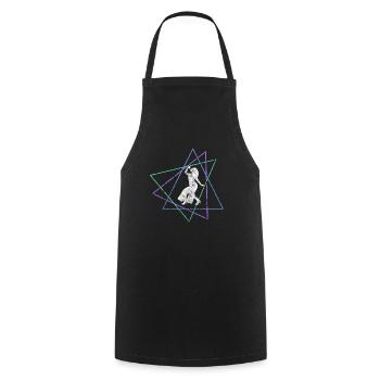 Sing - Cooking Apron - black - Front - AI Model Male 185 dark (185cm)