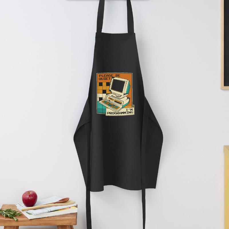 Please Be Quiet Software Engineer Developer Cooking Apron