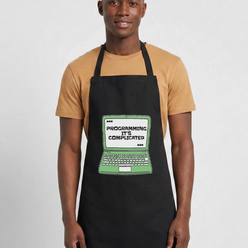 Programming It's Complicated Developer Coder Cooking Apron
