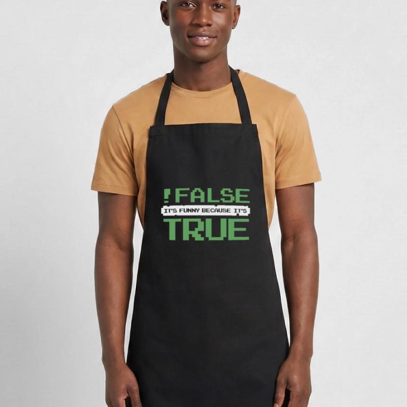 False It's Funny Because It's True Developer Cooking Apron