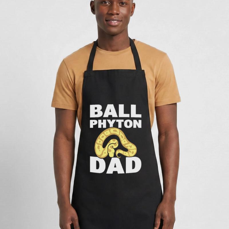 Ball Python Dad Serpentologe Kochschürze