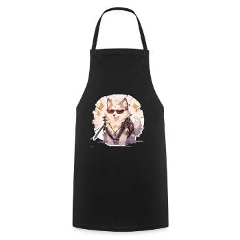 Chiens Chien Propriétaire Chien Amoureux Animal - Tablier de cuisine - noir - Devant - AI Model Male 185 dark (185cm)