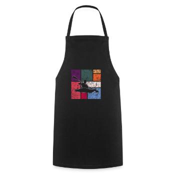 Canoe - Cooking Apron - black - Front - AI Model Male 185 dark (185cm)