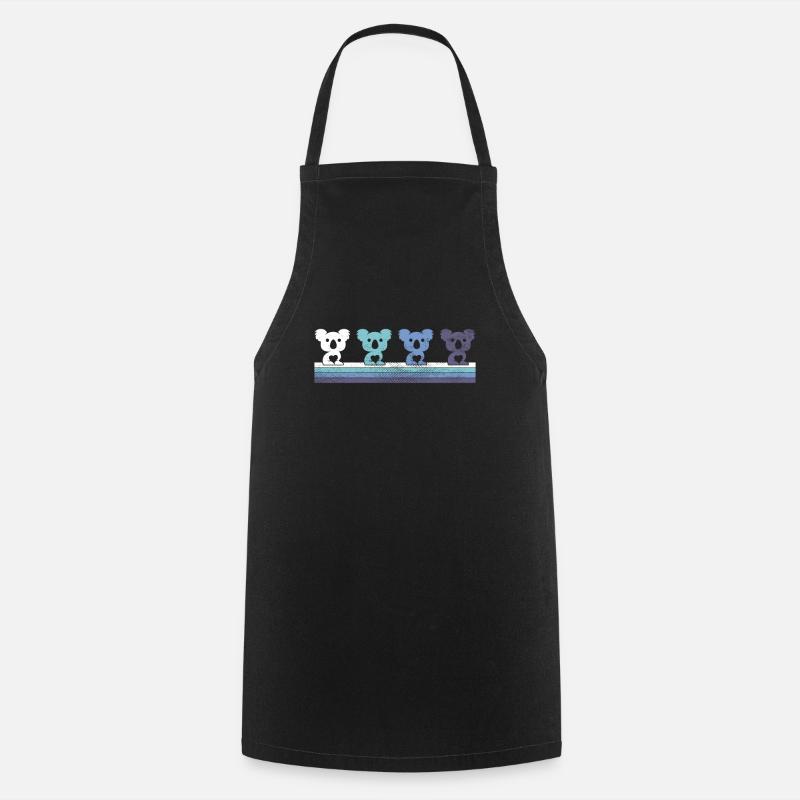 Koala - Tablier de cuisine - noir