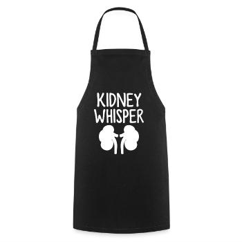 Kidney Dialysis Nephrology Hemodialysis Funny - Cooking Apron - black - Front - AI Model Male 185 dark (185cm)