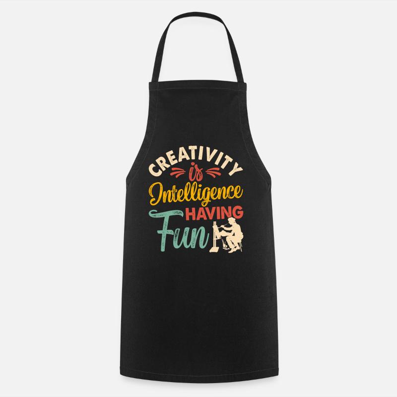Artiste - Tablier de cuisine - noir