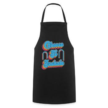 IEP Choose To Include Special Education Teacher - Cooking Apron - black - Front - AI Model Male 185 dark (185cm)