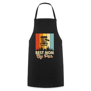 Discgolf Disc Golf - Cooking Apron - black - Front - AI Model Male 185 dark (185cm)