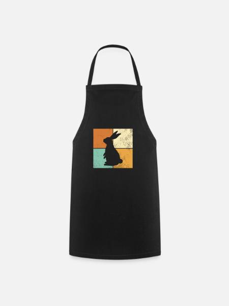 Hare - Cooking Apron - black