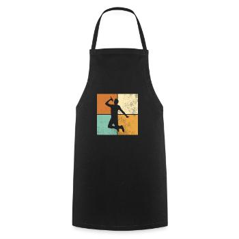 Sing - Cooking Apron - black - Front - AI Model Male 185 dark (185cm)