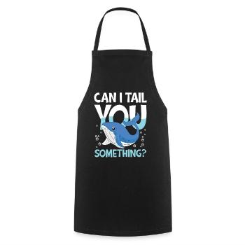 Can I Tail You Something? - Kochschürze - Schwarz - Vorne - AI Model Male 185 dark (185cm)