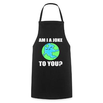 Earth Day Erde Tag Grüner Aktivist - Kochschürze - Schwarz - Vorne - AI Model Male 185 dark (185cm)