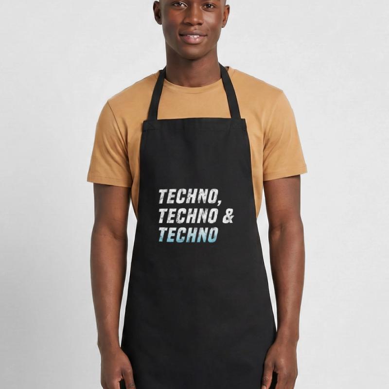 Techno Techno Techno Tablier de cuisine